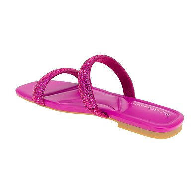 BCBGeneration Glannis Rhinestone Embellished Women's Sandals