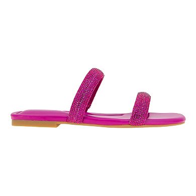 BCBGeneration Glannis Rhinestone Embellished Women's Sandals