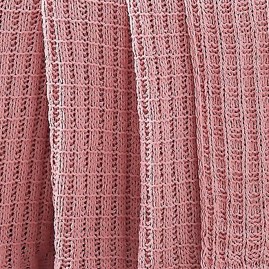 Harper Lane® Sorrento Chenille Sweater Throw Blanket