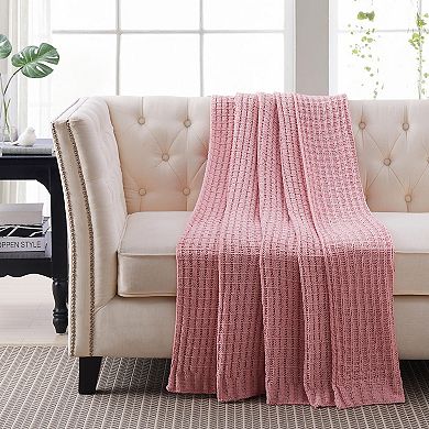 Harper Lane® Sorrento Chenille Sweater Throw Blanket