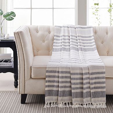 Harper Lane® Treviso Stripe Channel Throw Blanket