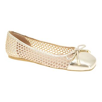 BCBGeneration Hartly Woven Raffia Women's Ballet Flats