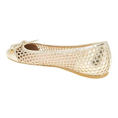 BCBGeneration Hartly Woven Raffia Women's Ballet Flats