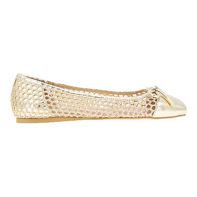 BCBGeneration Hartly Woven Raffia Women's Ballet Flats