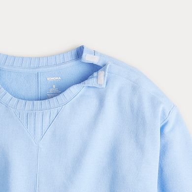 Women's Sonoma Goods For Life® Adaptive Crewneck Sweatshirt
