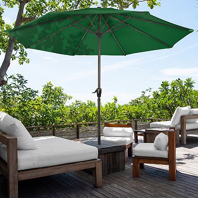 cabana stripe patio umbrella 2 pack) Mainstays 9 ft Black and White Cabana Stripe Round Market Patio  Umbrella, Easy Crank
