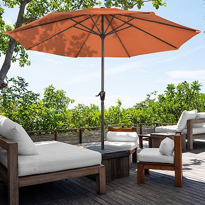 discount patio umbrella base Better Homes & Gardens 50lbs. Fillable Wheeled Umbrella Base, Black
