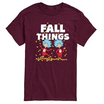 Men's Dr. Seuss Grinch Fall Things Graphic Tee