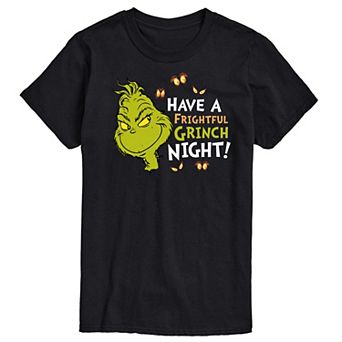 Men's Dr. Seuss Have a Frightful Grinch Night Graphic Tee