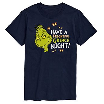 Men's Dr. Seuss Have a Frightful Grinch Night Graphic Tee