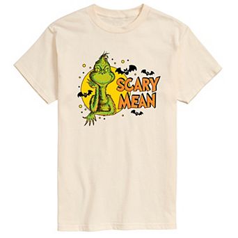 Men's Dr. Seuss Grinch Scary Mean Graphic Tee