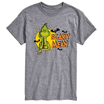 Men's Dr. Seuss Grinch Scary Mean Graphic Tee
