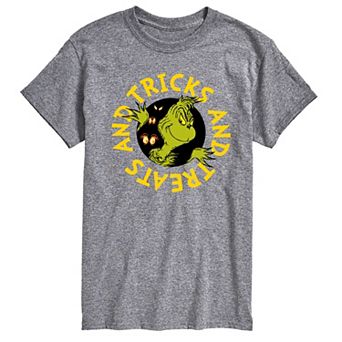 Men's Dr. Seuss Grinch Tricks And Treats Graphic Tee