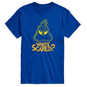 Men's Dr. Seuss Grinch Who's Scared Graphic Tee