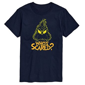 Men's Dr. Seuss Grinch Who's Scared Graphic Tee