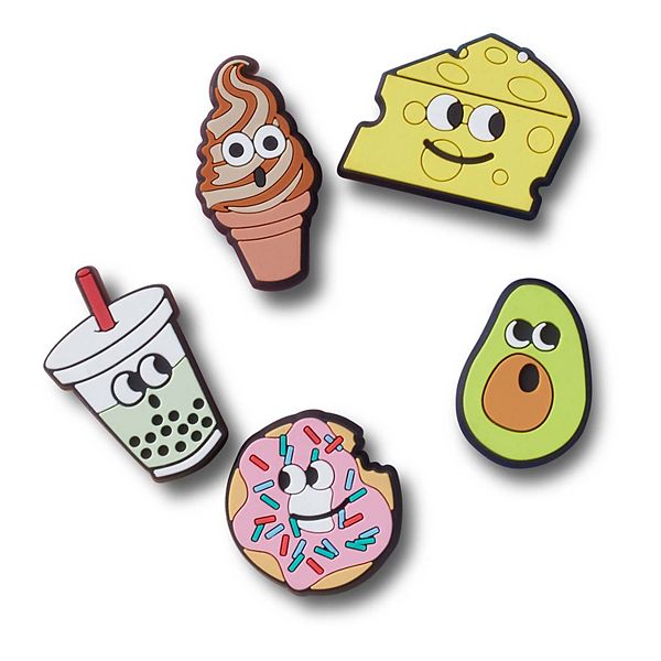 【関税込み】Lights Up Food Friends 5 Pack Jibbitz - Crocs - Crocs Light-Up Food Friends 5-Pack Jibbitz Croc Charms