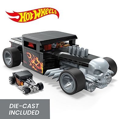 Mega Bloks Hot Wheels Bone Shaker 334-Piece Vehicle Building Toy Kit