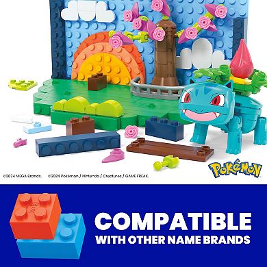 Mega Bloks Pokémon Park Scene 220-Piece Building Toy Kits with 1 Action Figure
