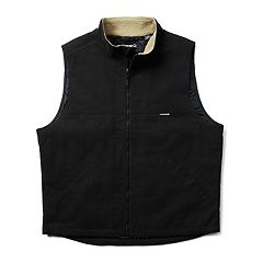 Kohls mens black vest shop