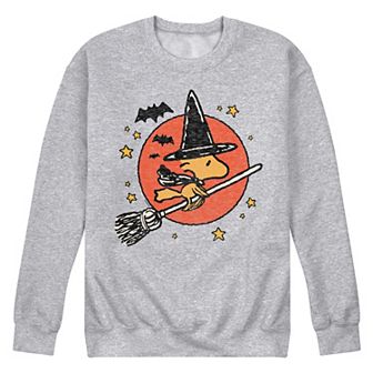 Men's Peanuts Woodstock Witch Fleece Sweatshirt