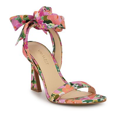 pink dress sandals Amazon.com | rsxses Chunky Platform Heel for Women - Square Open Toe Ankle Strap High Heeled Pump Sandals - Suede Size 8.5 Balancing comfortable foot feel and fashionable appearance Hot pink dress sandals +