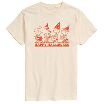 Men's Peanuts Happy Halloween Graphic Tee