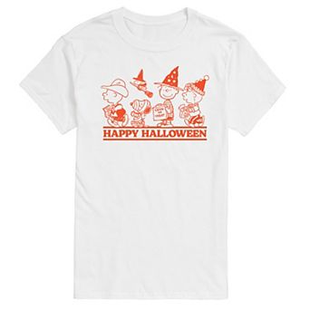 Men's Peanuts Happy Halloween Graphic Tee