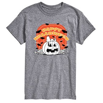 Men's Peanuts Retro Halloween Graphic Tee