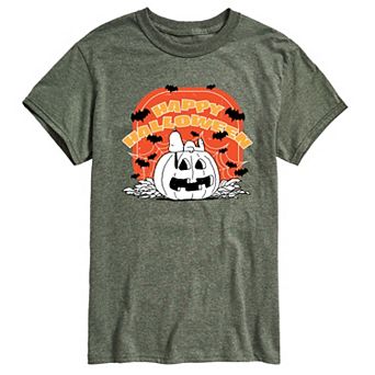 Men's Peanuts Retro Halloween Graphic Tee