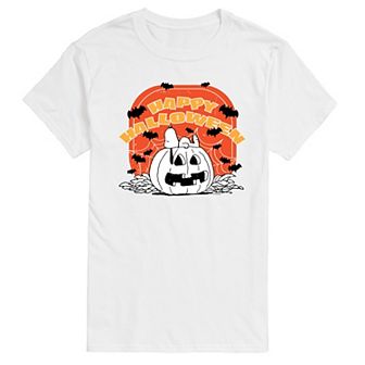 Men's Peanuts Retro Halloween Graphic Tee