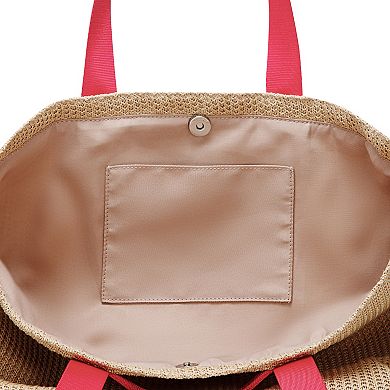 Hurley Straw Tote Bag
