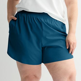 Plus Size Tek Gear® Woven Lined Run Shorts