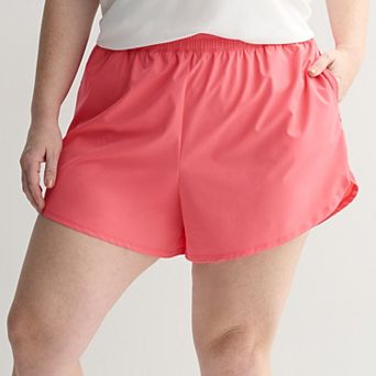 Plus Size Tek Gear® Woven Lined Run Shorts