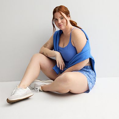 Plus Size Tek Gear® Strappy Longline Sports Bra