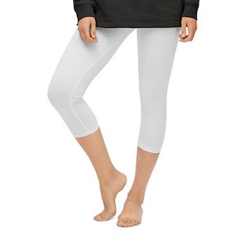 ellos Plus Size Knit Capri Leggings