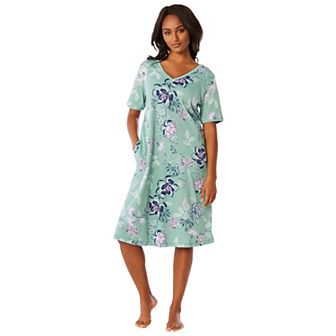 Dreams & Co. Plus Size Short T-Shirt Lounger