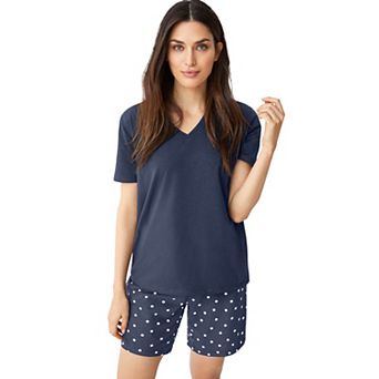 ellos Plus Size 2 pc Short Sleep Set