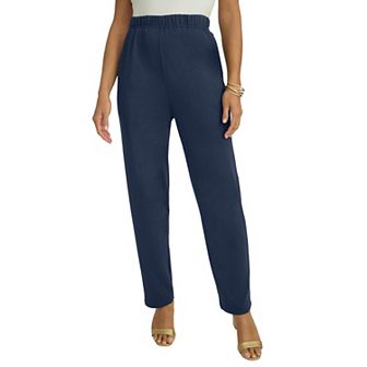 Jessica London Women's Plus Size Soft Ease Straight Leg Pant