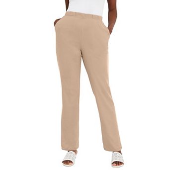 Jessica London Women's Plus Size Soft Ease Straight Leg Pant