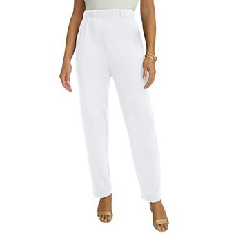 Jessica London Women's Plus Size Soft Ease Straight Leg Pant