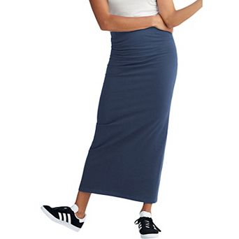ellos Plus Size Knit Maxi Skirt