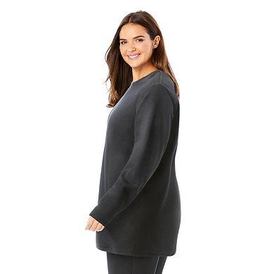 Woman Within Plus Size Fleece Sweatshirt Set