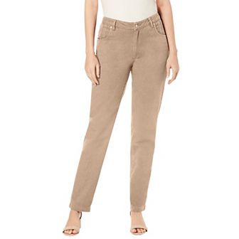 Jessica London Women's Plus Size Tall Classic Cotton Denim Straight-Leg Jean