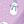 Pretty Violet Snowman