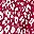 Rich Burgundy Cheetah