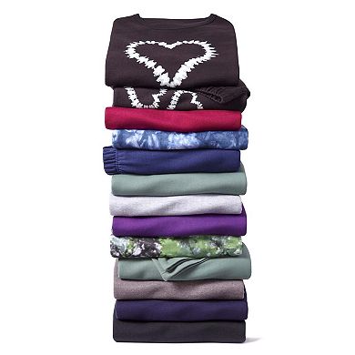 Woman Within Plus Size Petite Fleece Sweatshirt Set