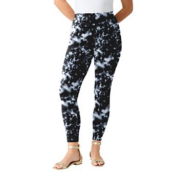 Roaman's Women's Plus Size Ankle Length Essential Stretch Legging