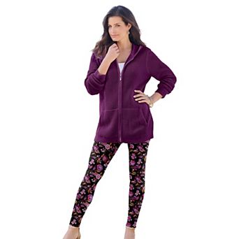 Roaman's Women's Plus Size Ankle Length Essential Stretch Legging