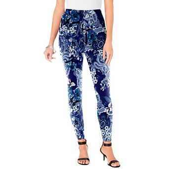 Roaman's Women's Plus Size Ankle Length Essential Stretch Legging