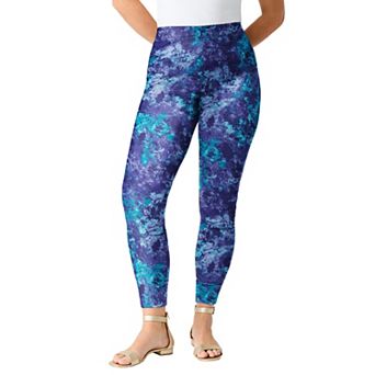 Roaman's Women's Plus Size Ankle Length Essential Stretch Legging